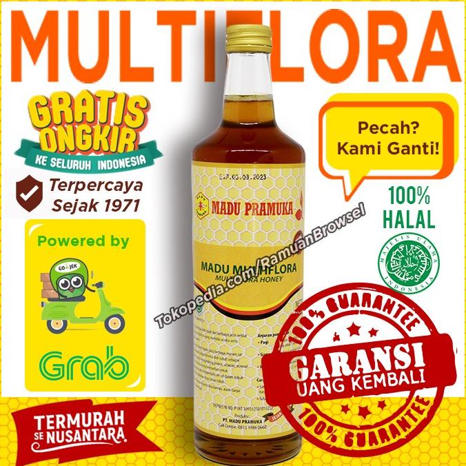 

Promo Awal tahun Madu Pramuka Alami (Madu Multiflora) 650ml Promo Awal tahun