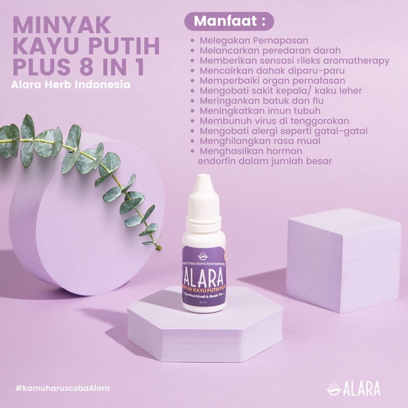 ALARA MINYAK KAYU PUTIH PLUS 8 in 1