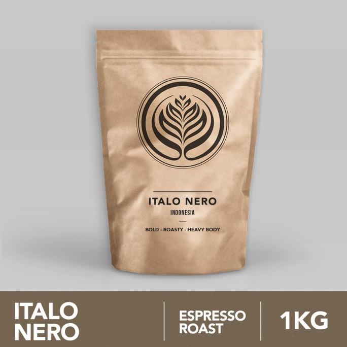 

Italo Nero 1kg - Biji Kopi Arabika 1kg | Coffeenatics