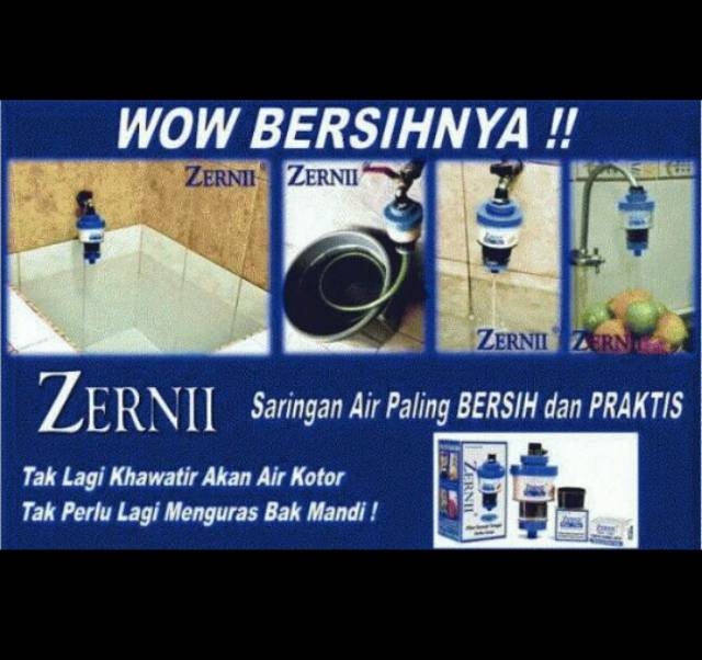 ZERNII Water Filter Saringan Air Zernii