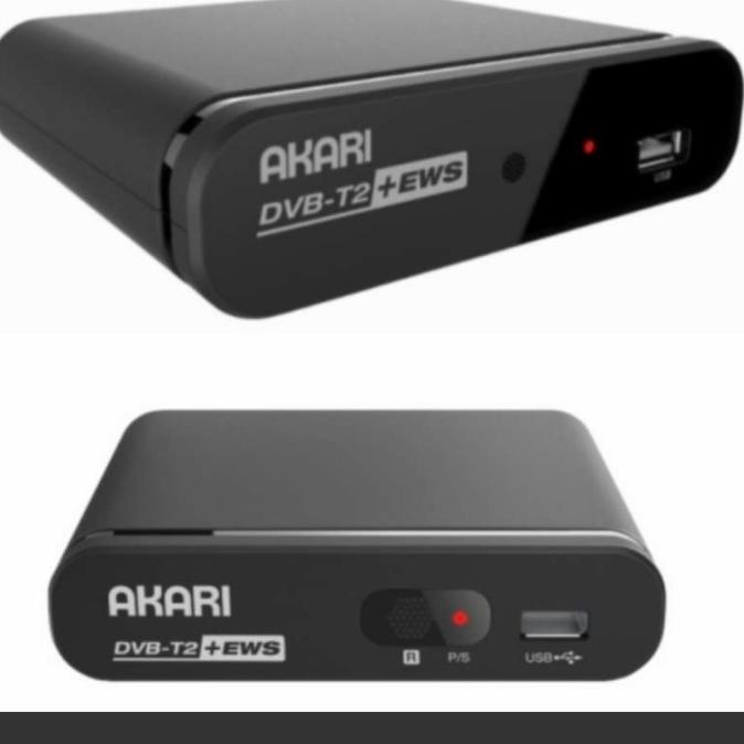 AKARI ADS-210 set top box DVB-T2 With EWS Termurah