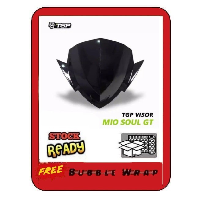 Visor TGP Yamaha Mio Soul GT 125 Blue Core 2012-2014 Aksesoris Variasi Winshield Tebal