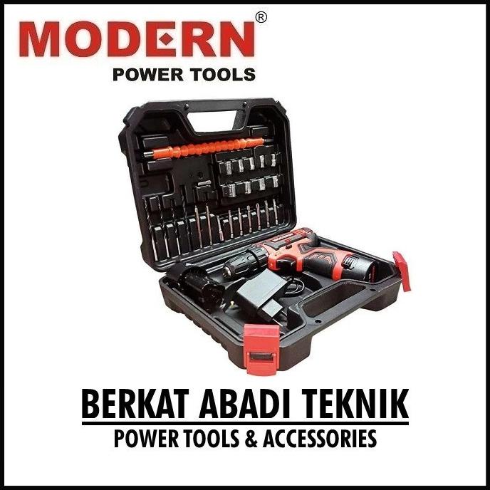Modern M13 Bor Cordless Drill Batre Tembok Impact Tanpa Kabel Mesin Termurah