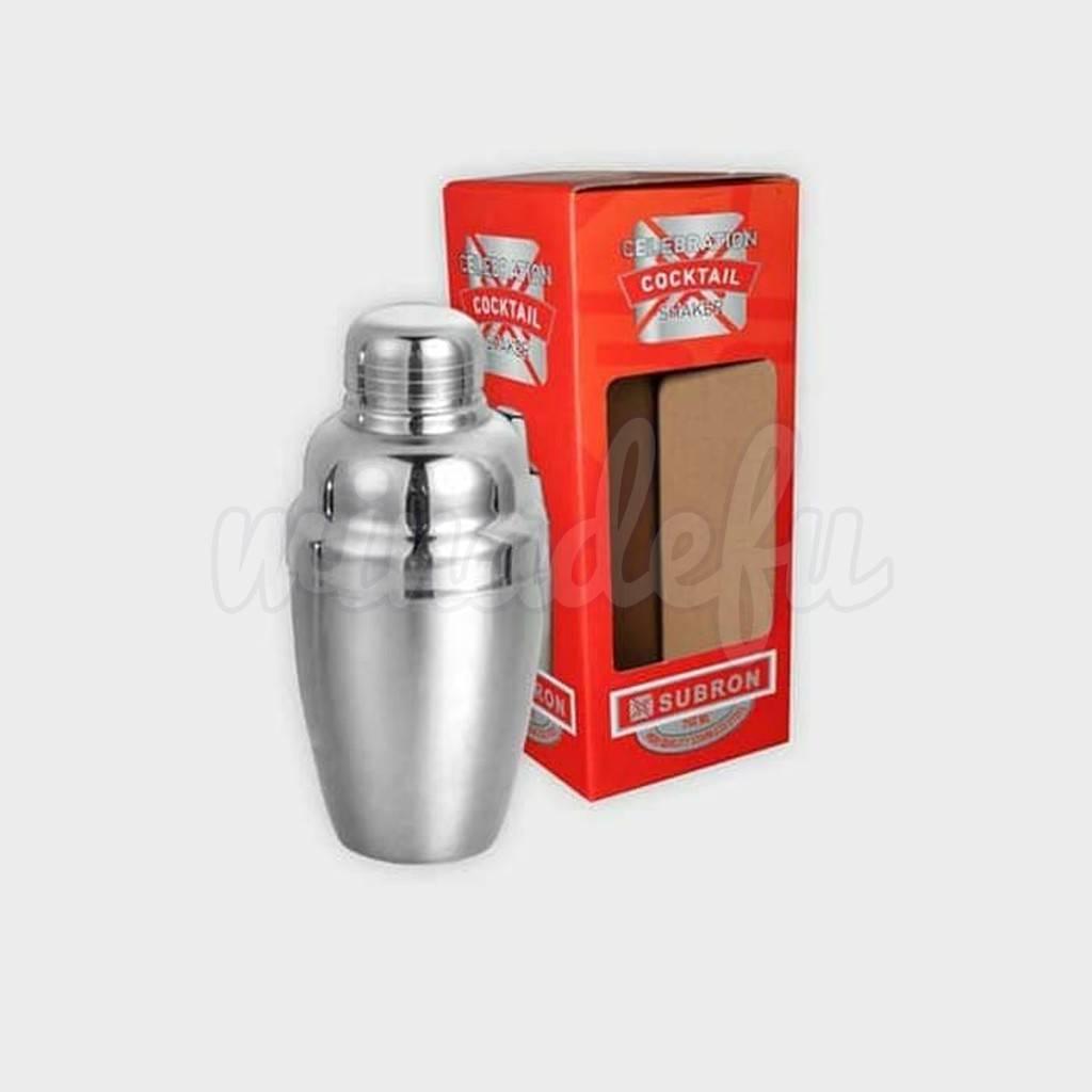 COCKTAIL SHAKER 250ML MILK SHAKE JUICE ALAT PENGOCOK MINUMAN SUBRON