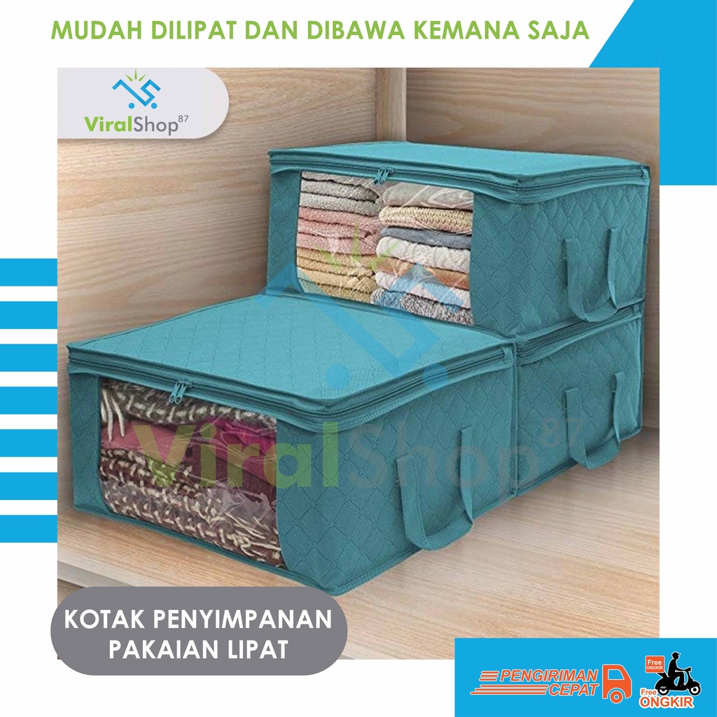 Box Organizer Baju Tempat Penyimpanan Pakaian Storage Box Multifungsi