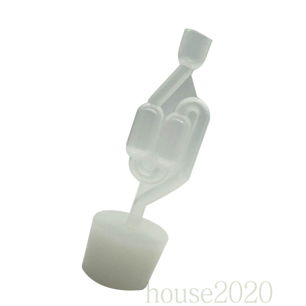 [house2020]Wine Bottle Airlock Homebrew Air Lock Bubble Grommet Oneway Exhaust Water Check Seal Valve