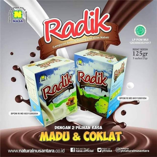 

Susu penggemuk badan,RADIK NASA ORIGINAL