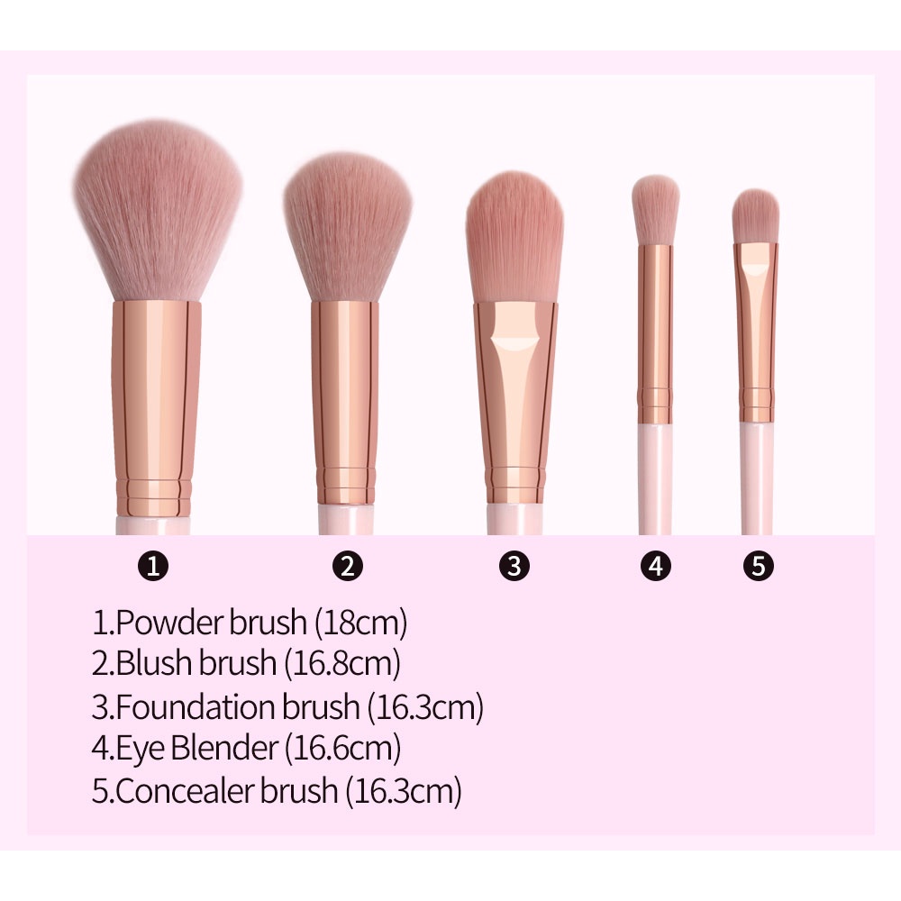 MAANGE 11Pcs Brush Make up Set Cocok untuk pemula 5862