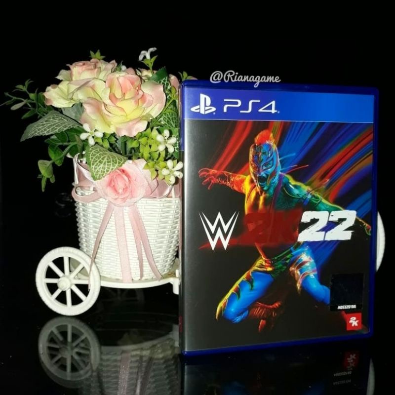 BD Kaset PS4 W2K22 W2K 22 WWE 2K22 Game CD PS 4 Smackdown Bekas Second Original Playstation Mulus