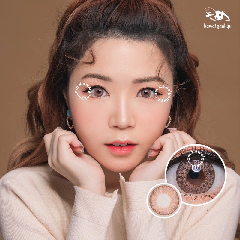 KawaiGankyu softlens - Princess ellena berry (1botol)