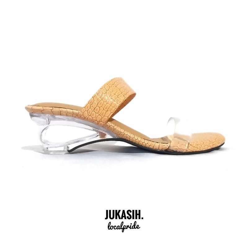 JUKASIH - SANY Sepatu hak peep toes wanita