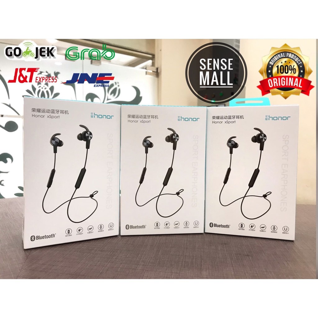 EARPHONE HONOR XSPORT AM61 BLUETOOTH WIRELESS ORIGINAL RESMI HUAWEI