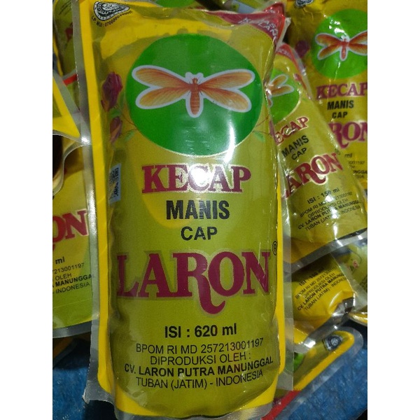

Kecap cap Laron / Kecap Laron khas Tuban / Kecap manis