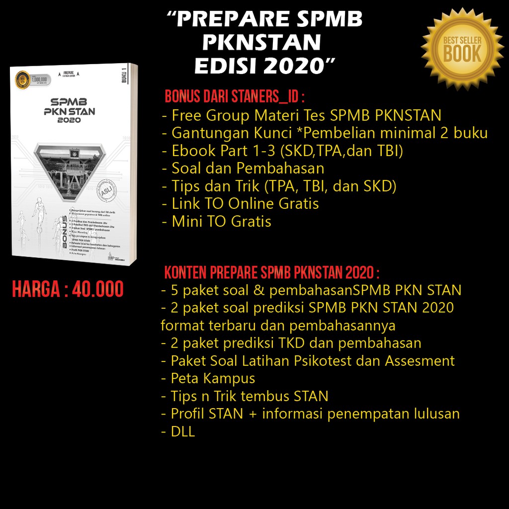 Paket Prepare Pknstan 2020 Materi Wajib Tpa Tbi Putih Dan Gold Free Gantungan Kunci Dll Shopee Indonesia