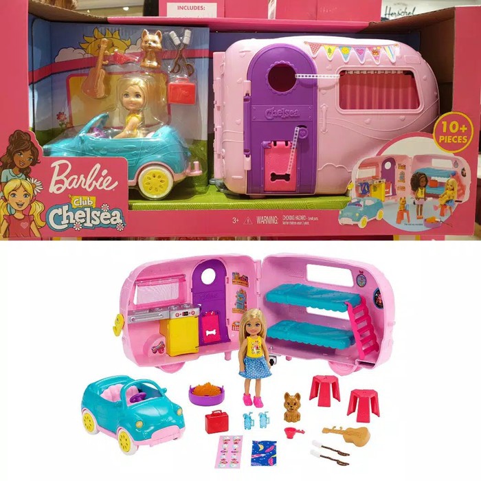 barbie club chelsea camper