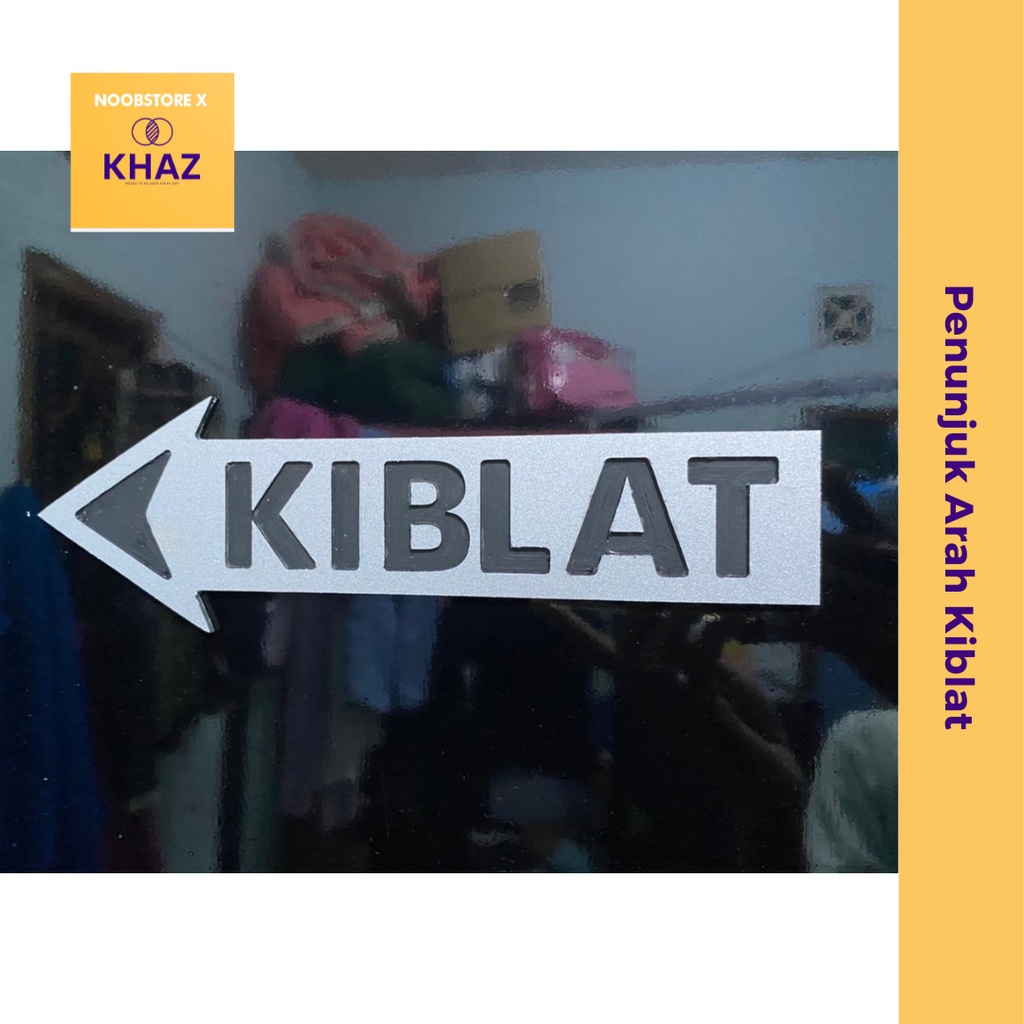 

Penunjuk Arah Kiblat / Papan Arah Kiblat Sign Board