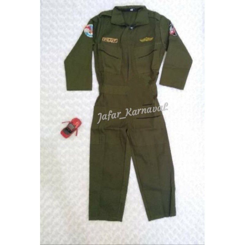 BAJU PILOT JET ANAK/KOSTUM PILOT JET ANAK/BAJU KARNAVAL