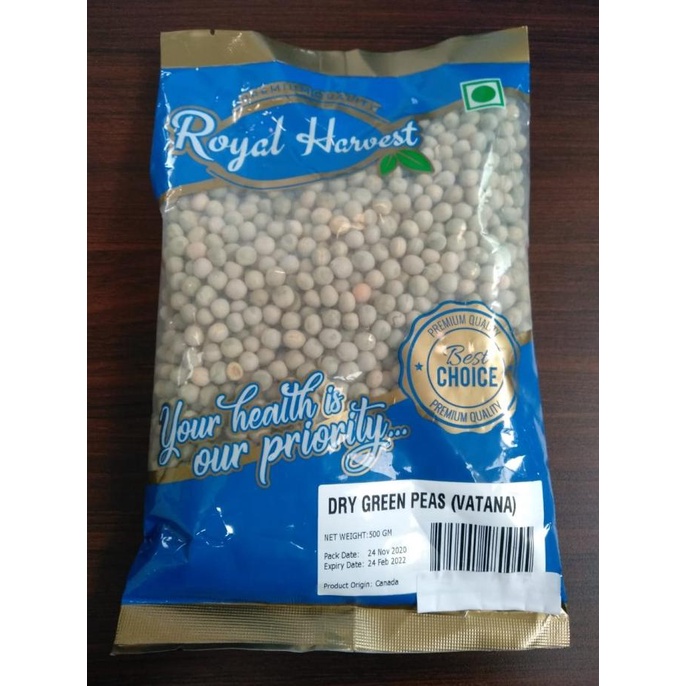 

Promo Awal tahun ROYAL HARVEST DRY GREEN PEAS (VATANA) 500 GM Promo Awal tahun