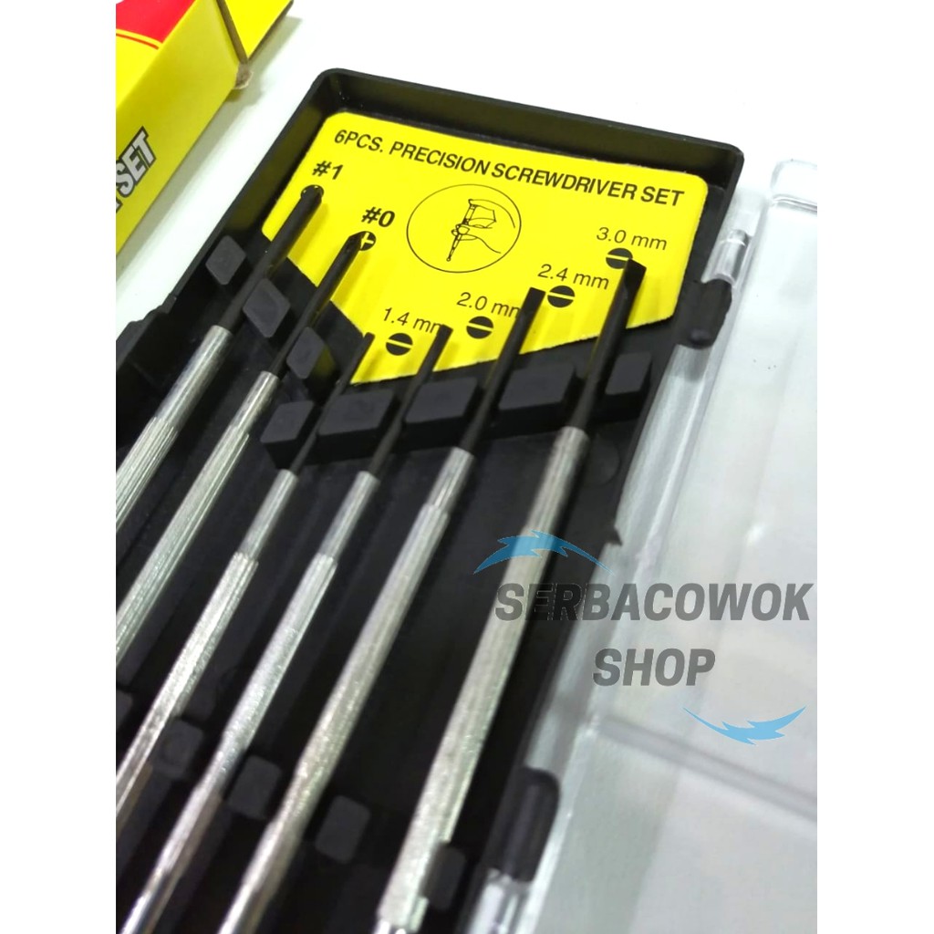Kenmaster Obeng Jam 6 Pcs Precision Screwdriver Set Termurah Berkualitas