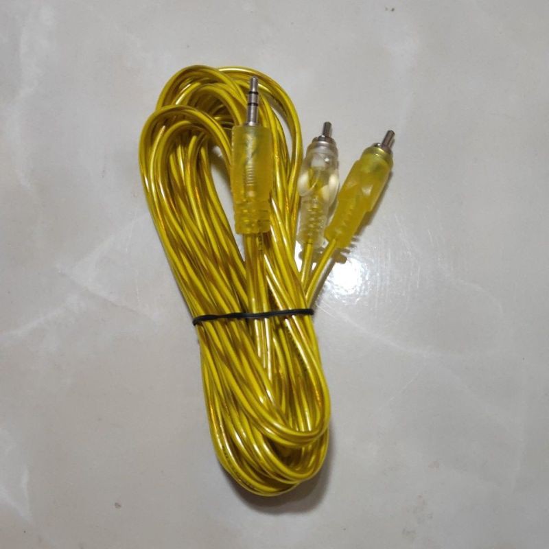 kabel 2in1 3 meter kabel aux audio 3meter kabel hp ke speaker