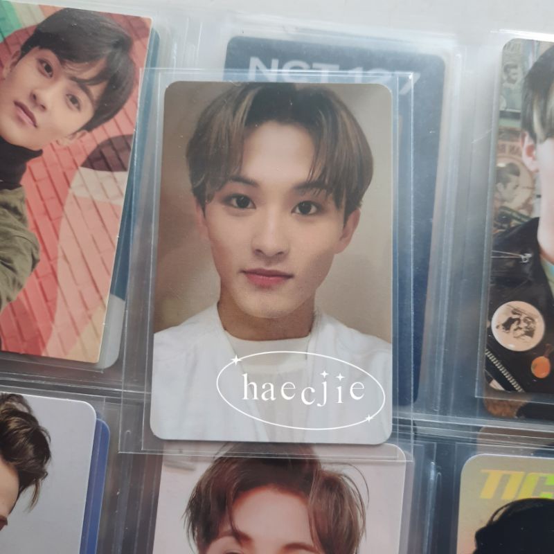 Official Photocard SuperM Mark debut Album Jopping US pc White Dream 127 USA American