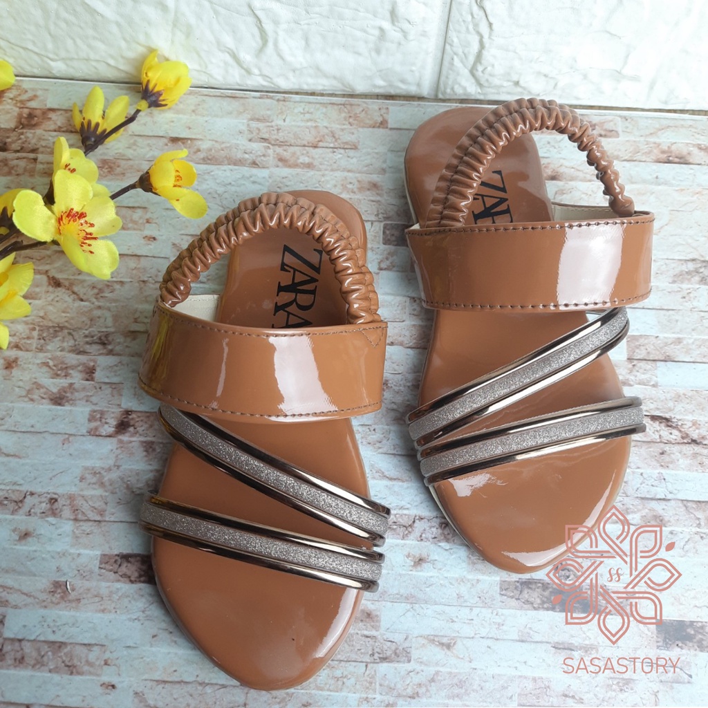 SANDAL SEPATU ANAK JELLY KARET LUCU 3 4 5 6 7 8 TAHUN KA03