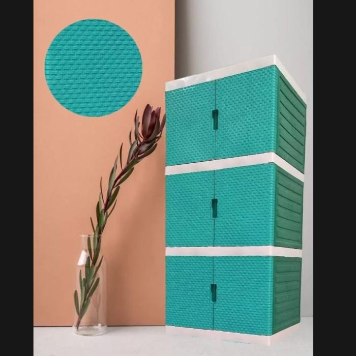 lemari plastik 3 susun