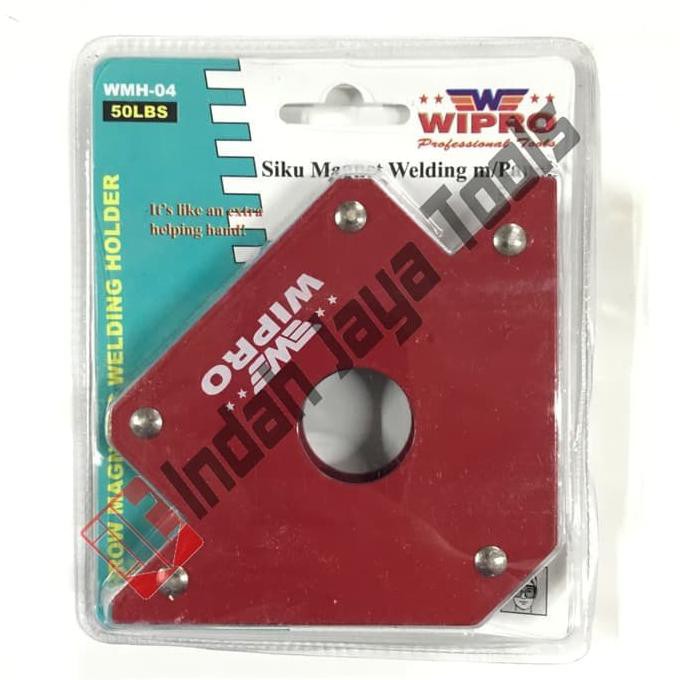Dapatkan Siku Magnet Las 4 Inch Wipro - Magnet Holder Welding Arrow Magnetic Ori