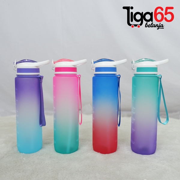 365 WATER BOTTLE #41033 Botol Minum Target Harian Kapasitas Besar R871