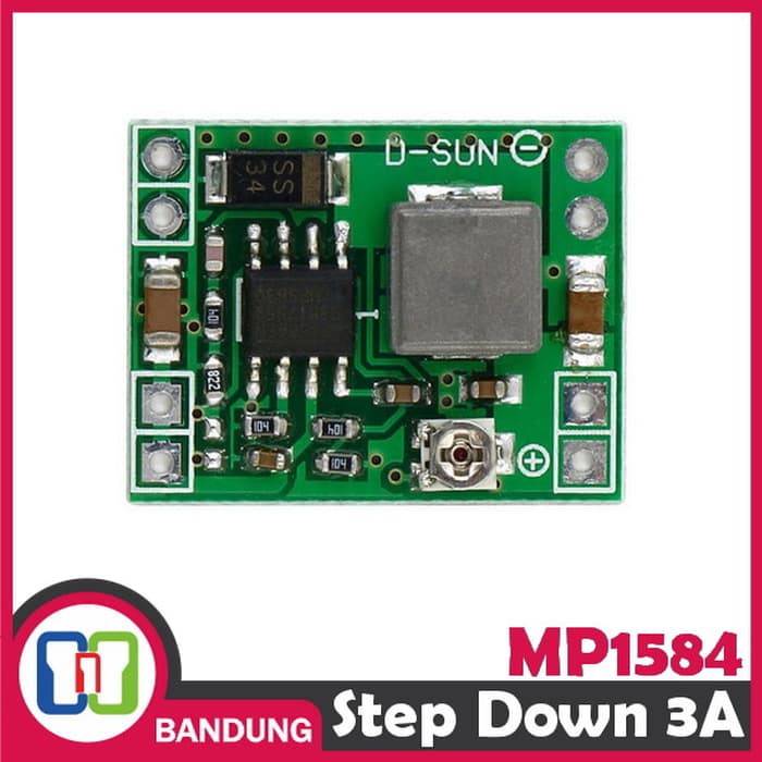 MP1584 ADJUSTABLE STEP DOWN DC 3A 4 5 28V TO 0 8 20V LM2596