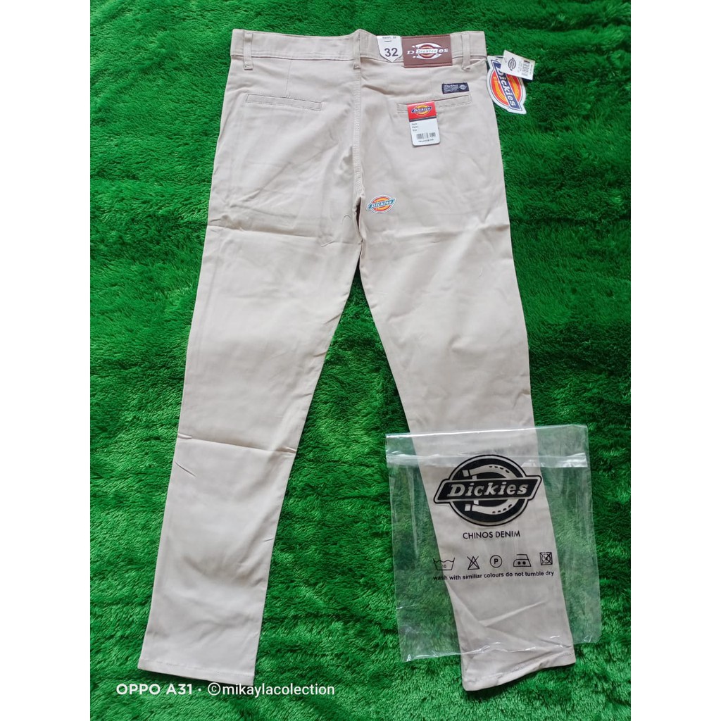 Celana Chino Cream Panjang Distro Dickies