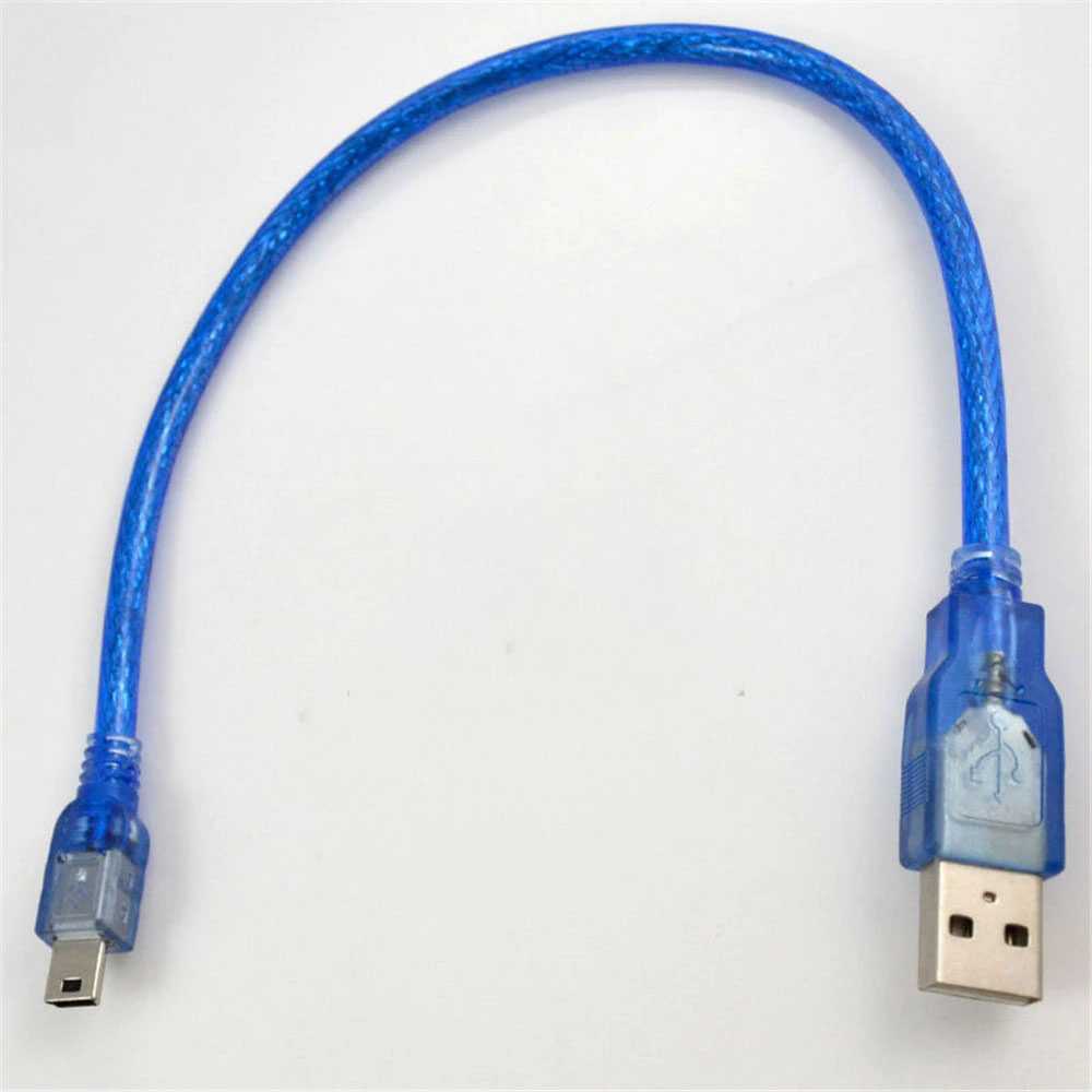 Kabel USB Male ke Mini USB Male 20cm ( Al-Yusi )