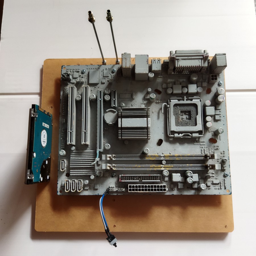 Custom Tray Motherboard Akrilik mATX Mini ITX Micro ATX Open Air