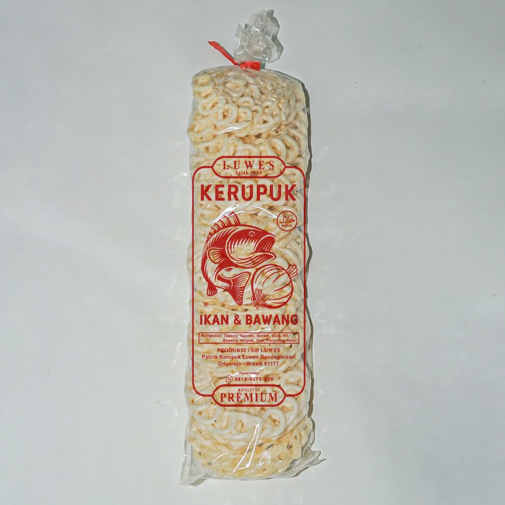 

KERUPUK WARUNG UYEL BESAR MAWAR KEMPLANG KRUPUK MEKAR PUTIH LAUK MAKANAN KHAS JAWA TRADISIONAL