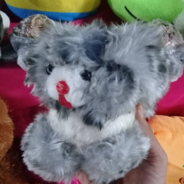 Boneka mini karakter anjing