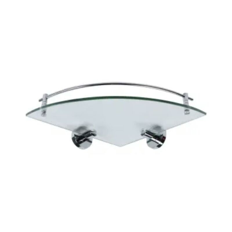 ambalan / rak gantung / rak sudut kaca kris / ambalan kaca sudut kris