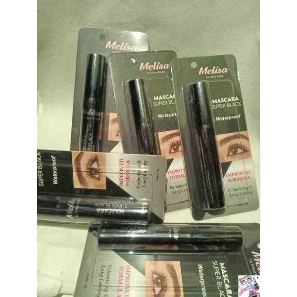 ☃Cutezz_Ching1☃Melisa mascara Super Black Waterproof