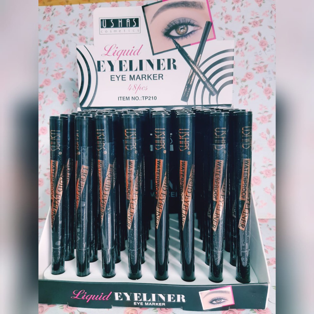 [ECER] EYELINER USHAS COSMETIC LIQUID EYE MARKER NO.TP210