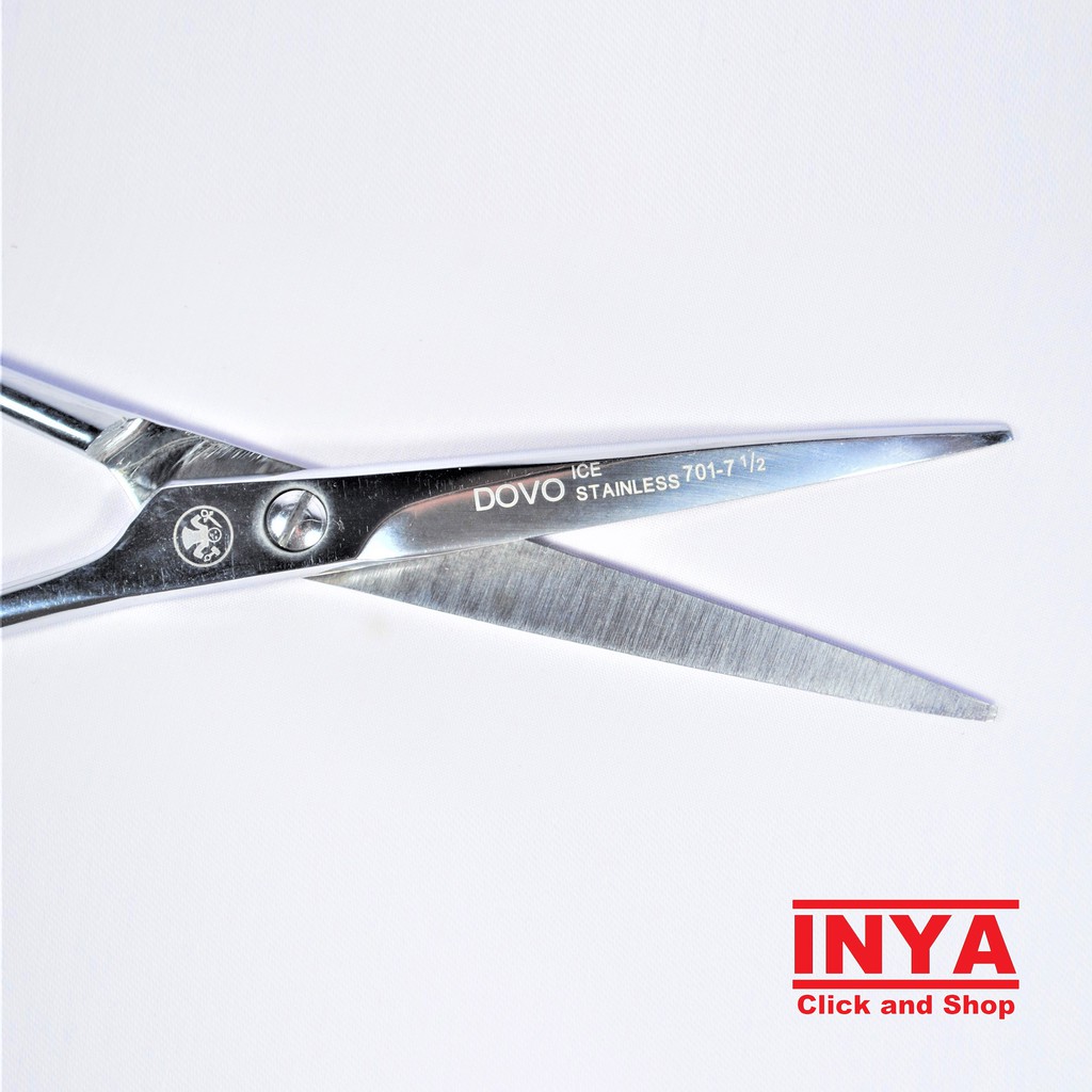 GUNTING RAMBUT DOVO - 7.5 inch ICE STAINLESS STEEL BARBER SCISSORS