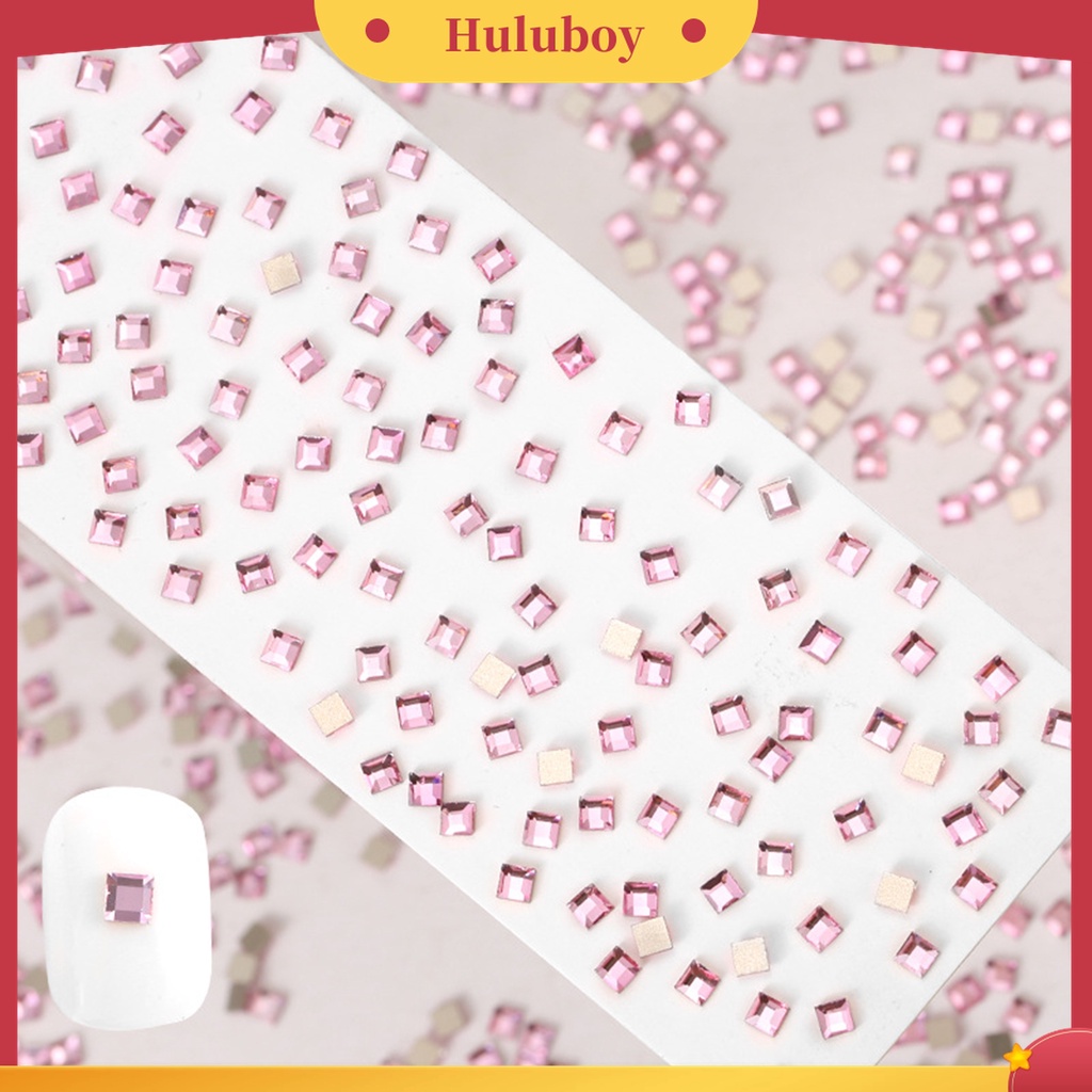 Huluboy Huluboy♡ 50 Pcs Ornamen 3D Bentuk Irregular Bahan Resin Warna Pink Untuk Dekorasi Nail Art