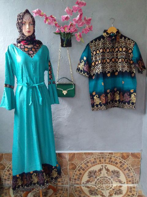 Maura Couple - Sania Ruffle Batik Couple Ori Ndoro Jowi Dnt Garansi Termurah Di Shopee