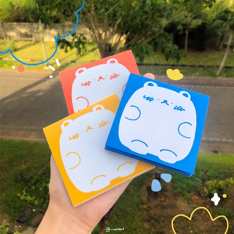 

Riceloaf Memo Bear MemoPads