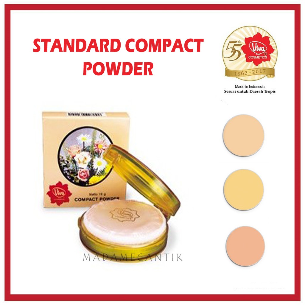 ✿ MADAME ✿ VIVA STANDART COMPACT POWDER ORIGINAL