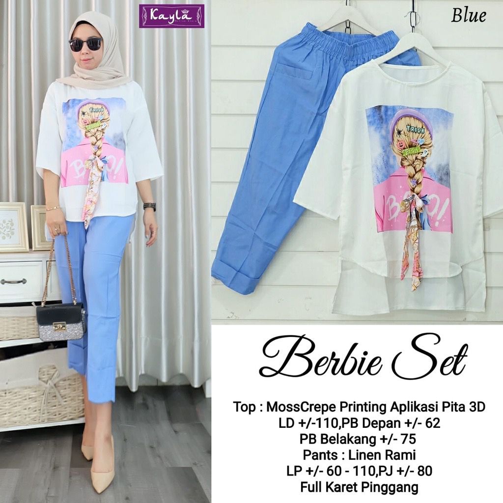 Setelan BARBIE SET