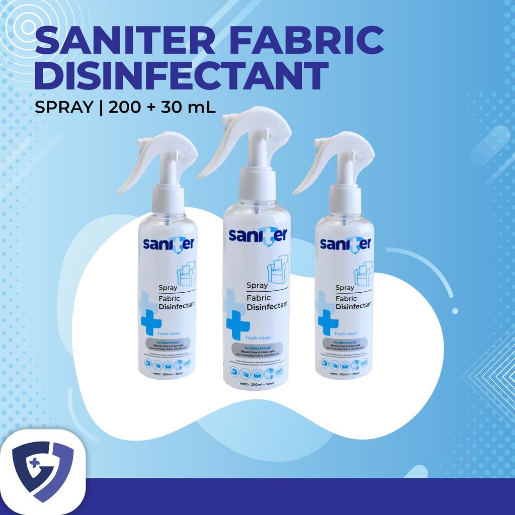 Jual SANITER FABRIC DISINFECTANT BTL 200ML | Shopee Indonesia