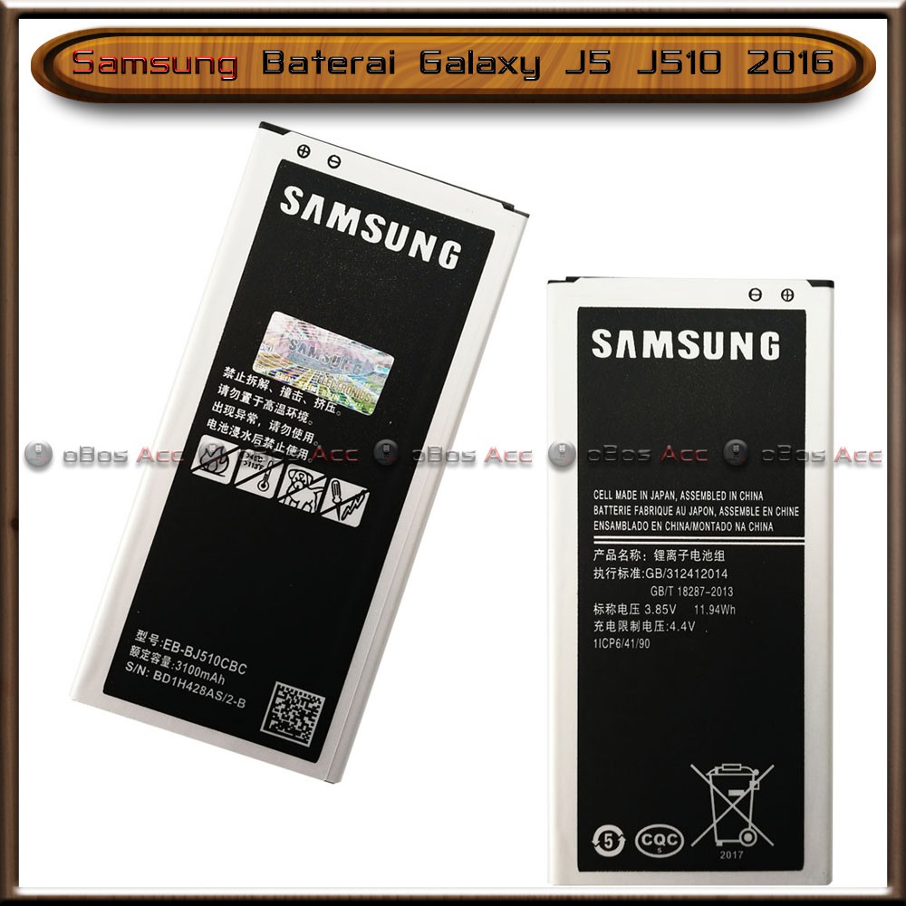 Baterai Samsung Galaxy J5 J510 2016 Original Batre Batrai