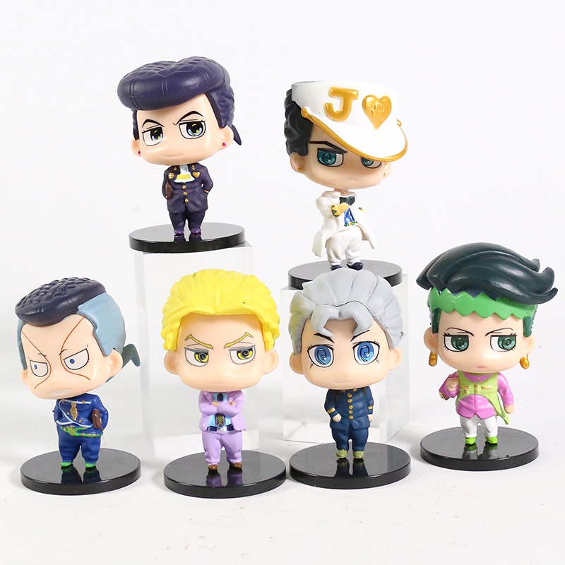 Figure Jojo JoJo's Bizarre Adventure Diamond is Unbreakable set 6 PCS