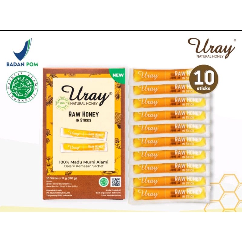 

Madu Uray sachet Original @10 sachet/ box