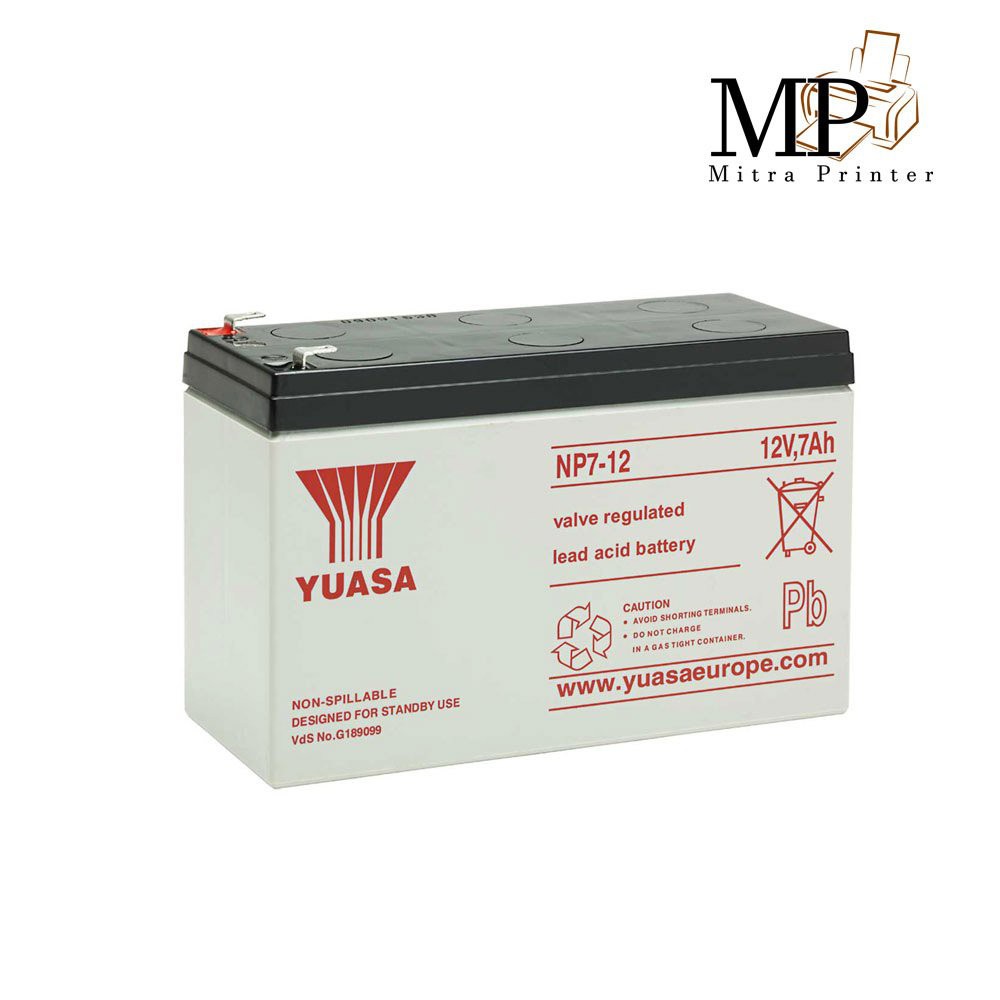 Yuasa Aki Industri NP 7 - 12