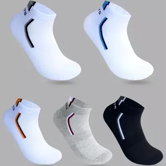 TOKO KL | ( 3 PASANG ) KAOS KAKI OLAHRAGA PENDEK MATAKAKI TEBAL BERKWALITAS ( IMPORT ) KAOS KAKI SPORT PRIA WANITA DEWASA TERMURAH